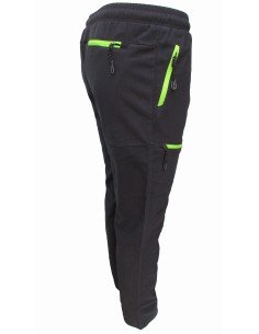 PANTALON MICROPANA INFANTIL BERMEJA  NEGRO/AMARILLO 2