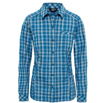 CAMISA THE NORTH FACE WOMAN ZION BLUE CORAL
