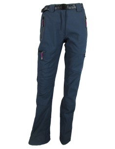 PANTALON TREKKING MUJER SPHERE POLY/ELAS VILUTTA AZUL GRIS 2
