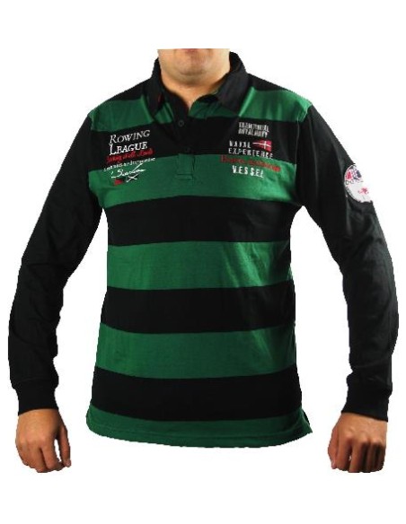 POLO ESTAMPADO MANGA LARGA STELLO