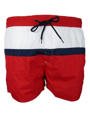 BAÑADOR SHORT MOSCONI MB CIRALI ROJO/BLANCO
