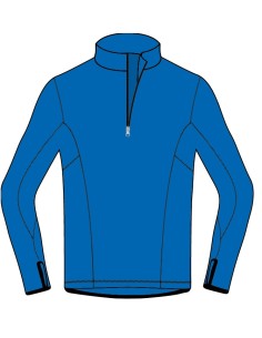 CAMISETA THERMIC SOFT-SHELL JOLUVI UNKAS AZUL ROYAL