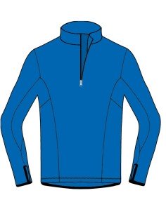 CAMISETA THERMIC SOFT-SHELL JOLUVI UNKAS AZUL ROYAL