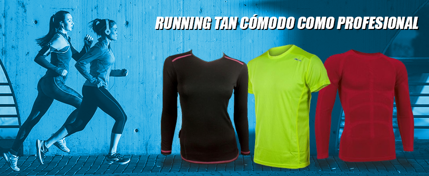 running casbas camisetas