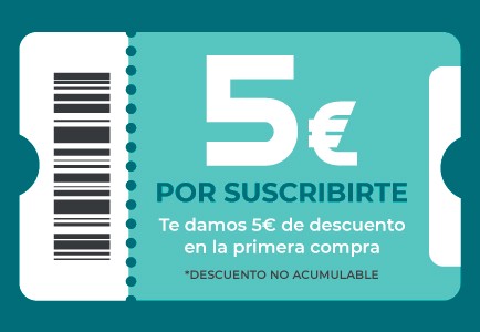 vale descuento 5&euro; por suscribirse